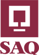 Logo de la chaîne de la Société des alcools du Québec (SAQ)