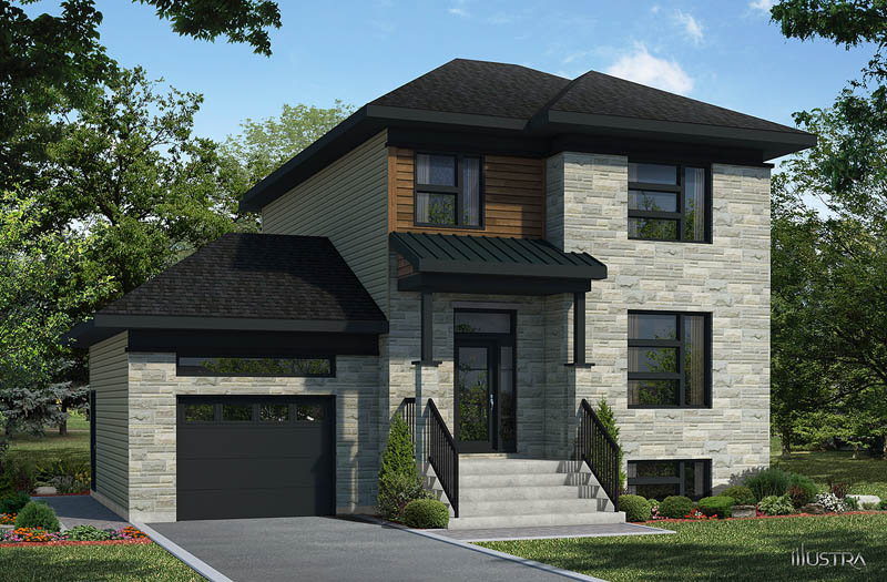 Modèle de maison neuve Mélanie : charmant cottage de deux étages