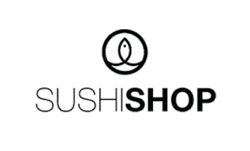 Logo d'un restaurant de sushi (Sushishop)
